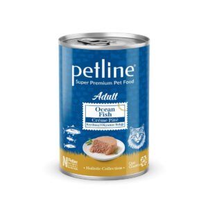 Petline Adult Wet Cat Food Ocean Fish 395g
