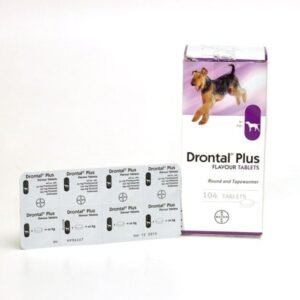Drontal Plus Deworming Tablets for Dogs (1 Tablet)